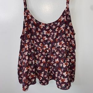 Floral tank top